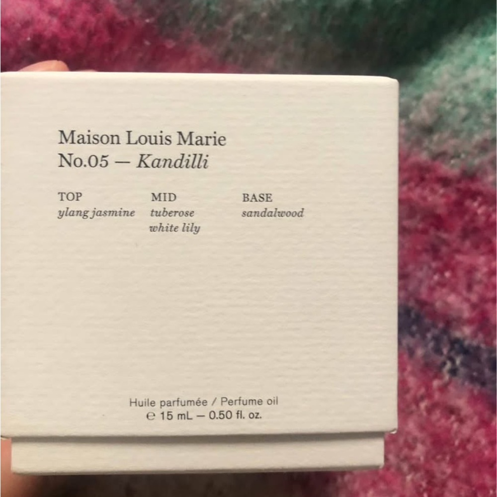 Maison Louis Marie No.5 Kandilli Perfume Oil Sealed 15ml